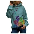 thumbnail image 1 of Sudadera Para Mujer, Sudaderas de Otoño, Moda Otoño Invierno, Blusa de Manga Larga, Cuello Redondo, Camisetas Informales Con Capucha, Sudaderas Odeerbi ODB147775, 1 of 5