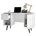 thumbnail image 4 of Edgar Office Desk in Dark Brown, 4 of 9