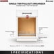 thumbnail image 5 of Organizador Extraíble para Gabinete de Cocina Rev-A-Shelf 52x56 cm, 5 of 9