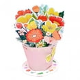 thumbnail image 3 of Tarjeta con ramo de flores, para el día de la madre, decoración, tarjeta de bendiciones, todas las ocasiones para abuelas, B, 3 of 10