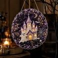 thumbnail image 5 of Diamond Art Kits Hanging Halloween Haunted House, DIY 5D Special Shaped Diamond Painting Craft Gem Art Rhinestone for Adults and Home Window Door Decor, Happy Halloween, 5 of 6