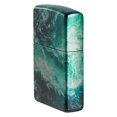 thumbnail image 3 of Zippo 48621 Rogue Wave Design White Matte Windproof Pocket Lighter, 3 of 7