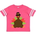 thumbnail image 3 of Inktastic Thanksgiving Pilgrim Turkey Boys or Girls Toddler T-Shirt, 3 of 5
