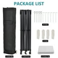 thumbnail image 3 of Outdoor Basic 10' x 20' Pop up Instant Canopies Tent with Wheeled Carrying Bag for Party Commercial Activity,White, 3 of 8