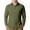 Green1, variant on Tisuna Little Boys Casual Long Sleeve Shirts Solid Color Lapel Collar Button Down Tops Breathable Lightweight Boys Performance Formal Wear Size 5-6 Years Brick Red