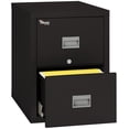 thumbnail image 3 of FireKing Black Patriot 1 Hour Fire Resistant 31" depth File Cabinet with 2 Drawers filing letter hanging folders, 3 of 3