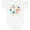 AA-White, variant on Pi Day Pi Symbols in Retro Colors Boys or Girls Baby Bodysuit