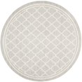 thumbnail image 2 of Safavieh Amherst Tapis Intérieur Extérieur Gris Clair - Rond 5 Pieds, 2 of 2