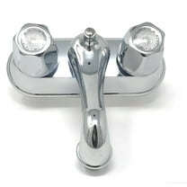 Madol Bathroom Basin Sink Faucet 4" Center Set; Chrome ABS Construction [1206P]
