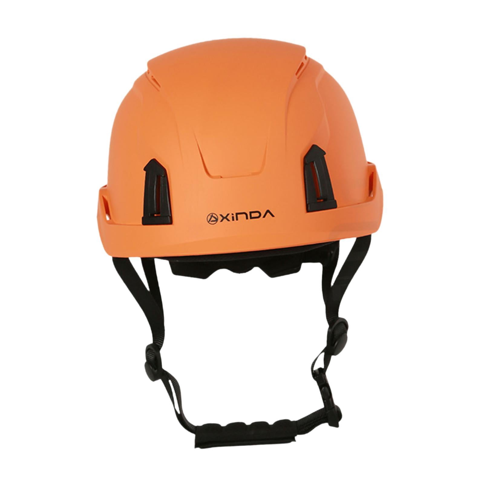MAGIDEAL Construction Helmet for Adults Hard Hat for Arborist Outdoor Industrial Work Orange