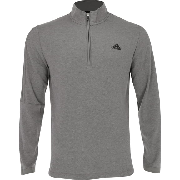 Adidas 3-Stripes 1/4 Zip Grey Three Mel Outerwear Men S