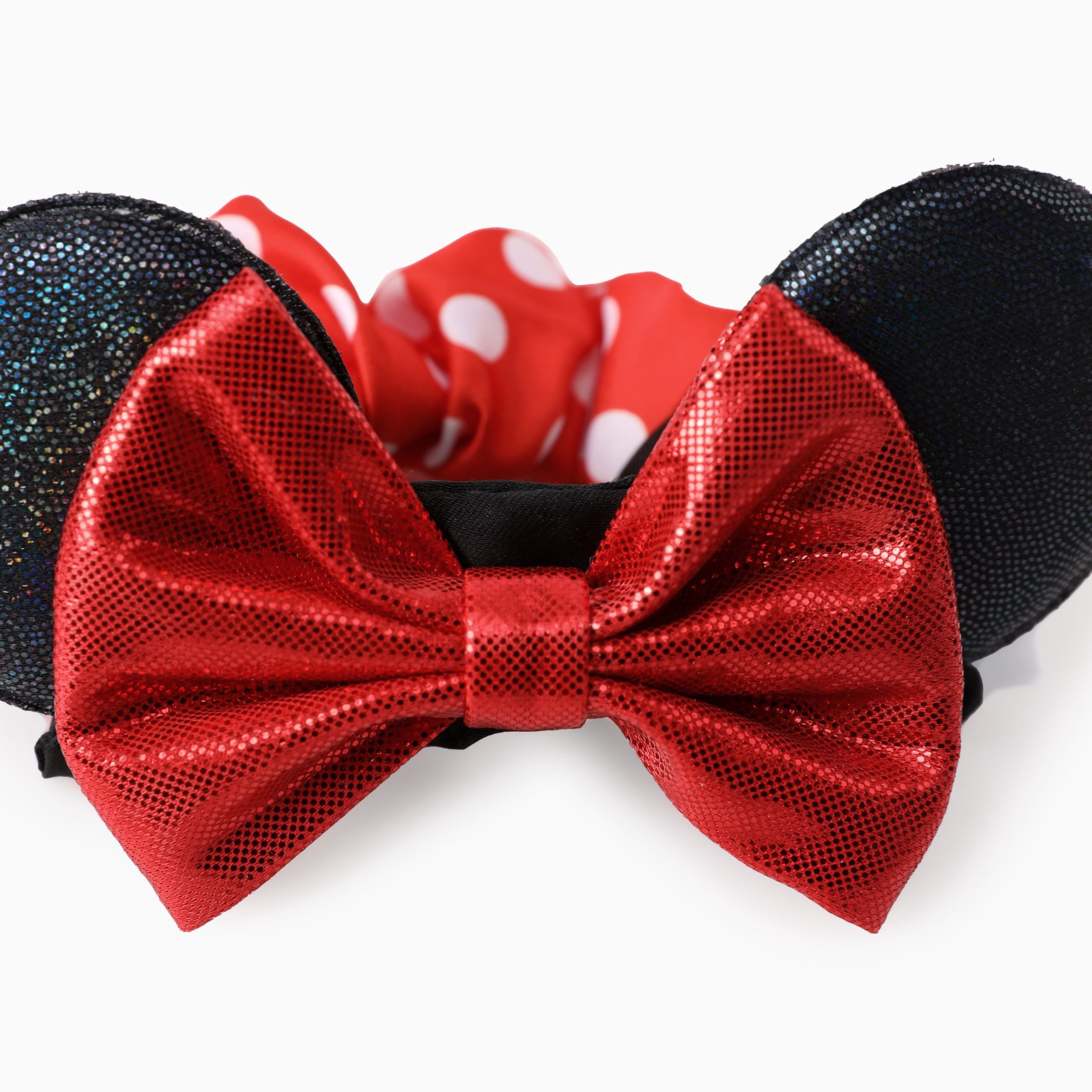 Disney Minnie Mouse Girls Scrunchies 3 Pack Hair Ties Back to School Gift