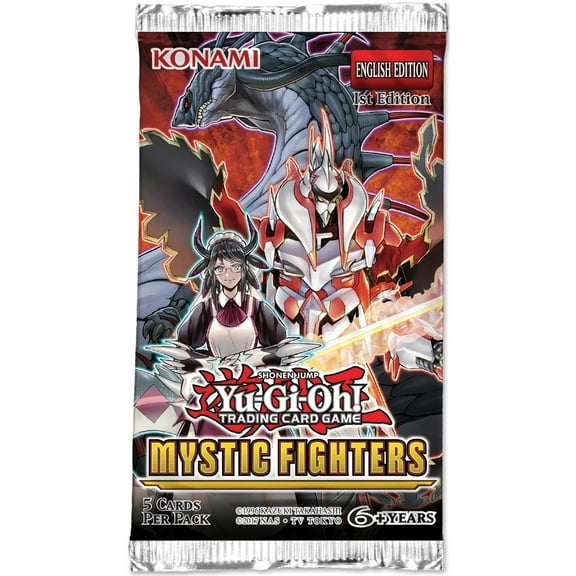 YUGIOH MYSTIC FIGHTERS BOOSTER PACK