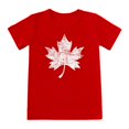 thumbnail image 2 of Hauts pour Garçons pour Usage Quotidien Décontracté Parfait pour l'École et les Activités Extérieures T-Shirt à Manches Courtes Col Rond pour les Âges 3 13 Rouge 150/10 Y-11 Y, 2 of 4