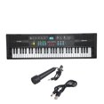 thumbnail image 2 of Teclado Eléctrico Con USB, Piano Multifuncional 6 Canciones de Demostracióno Instrumento de Piano de Teclado Para Estudio para piano multifuncional, 2 of 7