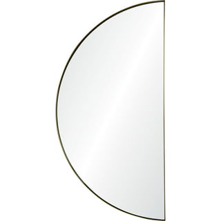 24 inch Black Circle Mirror for Wall, Metal Frame Vanity Round Mirrors,  Wall Mounted Matte Home Decor Mirror for Bathroom Living Room Entryway  Hallway
