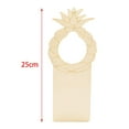 thumbnail image 3 of 10x Perchas de perilla de puerta sin terminar Etiquetas de puerta Tablero novedoso portátil Letreros de perilla de puerta de madera en blanco livianos Piña mayimx Colgadores de etiquetas para puertas, 3 of 9