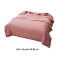 thumbnail image 3 of Cozy Cooling Comforter Twin Size, Cooling Blankets for Hot Sleepers and Night Sweats,Summer Comforter for Twin Size Bed, Breathable Soft Lightweight Smooth (Pink), 3 of 6