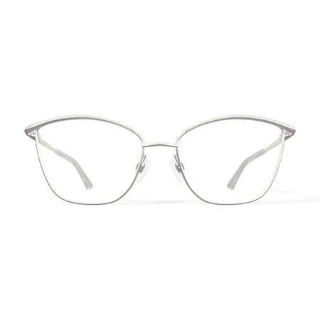 Walmart Women's MV016 Chelsea Cat Eye Prescription Eyeglasses with Case, Silver