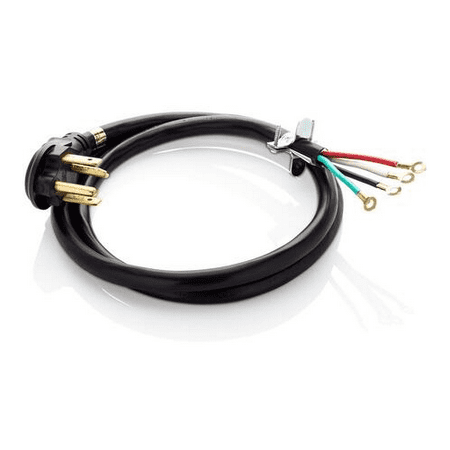 

Superior Brands 5304517895 4 ft. 4-Prong Dryer Cord; 2 x 4 inch Screw Clamp & 8 ft. semi-rigid Dryer Vent - Electric Dryer Installation Kit