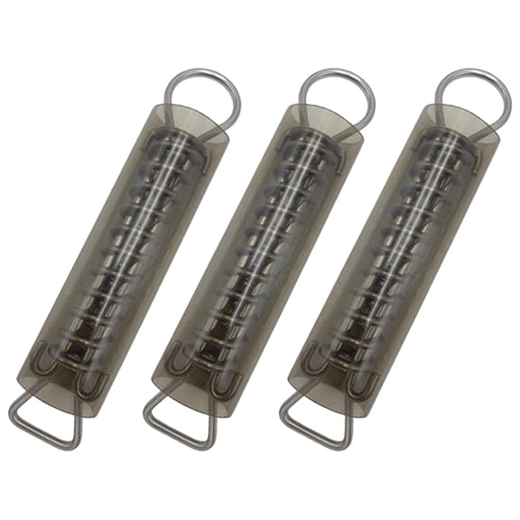 FELTECHELECTR 3Sets Stainless Steel Springs for Pool Covers with Protective Sleeves Assorted Colors