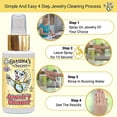 thumbnail image 2 of Limpiador de joyas Grandma's Secret, dorado y plateado, 90 ml, antimanchas, 2 of 4