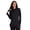 Black Heather, variant on RBX Active Women's Ultra Soft Lightweight Hoodie Tunic With Pocket