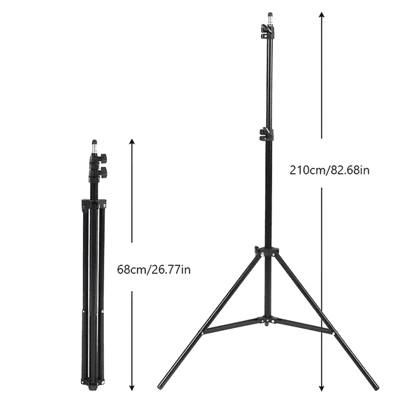 HKCULM 85" Phone Tripod, Selfie Stick Tripod Overhead Cell Phone Stand for Video Recording, Photography, Compatible with Phone, Camera