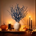 thumbnail image 5 of WWG Halloween Wreath for Front Door, Plastic Dried Branch Wreath, Indoor Outdoor Door Wreath, Versatile Wall Window Porch Decor, Includes 1 Piece, 5 of 6