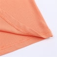 thumbnail image 3 of WIBACKER 1-8Y Ribbed Cotton Pajamas for Little Girls 2 Piece Short Sleeve Sleepwear Set, 3 of 11