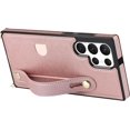 thumbnail image 5 of Case for Samsung Galaxy S22 Ultra (Not S22) with Card Slot Holder, Removable Adjustable Shoulder Strap Lanyard Crossbody Neck Purse Phone Case for Samsung Galaxy S22 Ultra KB Rose, 5 of 9