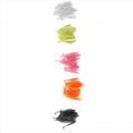 100pcs Soft Fishing Lures Lifelike Paddle Tail Fluorescent Reflection Rubber Swimbaits for Fisherman