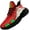 Red-1, variant on Christmas Santa Claus Themed Sneakers for Men & Women - Comfortable Tennis Walking Shoes, Cushion Gym Sports Training Shoes