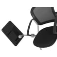 thumbnail image 4 of Regency Cadence Flexible High Back with Padded Fabric Seat Nesting Chair with Tablet Arm - Black, 4 of 8