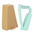 thumbnail image 2 of 8 Cuerdas Lyre Arp Instrumento Musical Maciza para Adultos Principiante () Verde, 2 of 9