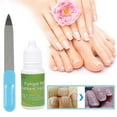 thumbnail image 2 of Justharion 10ml Nail Fungus Liquid Set Nail Fluid Cotton Stick and File Set, 2 of 7