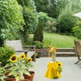 thumbnail image 3 of Porch Goose Outfits, Summer Fall Sunflower Porch Goose Outfits Clothes for Porch Goose Statue Fit 23" Geese Lawn Yard Garden Party Decorate, 3 of 8