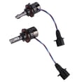 thumbnail image 1 of Faros LED H13 superbrillantes, par de 60 W, haz de luz blanco, bombillas G21, controlador integrado, 1 of 8