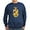 Navy, variant on - Phi Sigma Pi Full Color Sweatshirt - Classic Crew Neck Sweatshirt