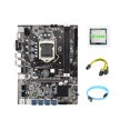 thumbnail image 3 of Methold B75 LGA 1155 CPU Juego de placa base de computadora compatible con DDR3 Kit de placa de minería de memoria Equipo de minero Suministros de Juegos de teclado y mouse para computadora, 3 of 6