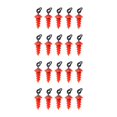 thumbnail image 1 of 20 tornillos para señuelos de pesca, tornillos de sujeción, tornillos de conexión, anzuelos de manivela para agua dulce Rojo, 1 of 9