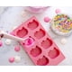thumbnail image 5 of Bandeja para cubitos de hielo Sanrio Hello Kitty Hearts de silicona, 8 cubos, 5 of 9