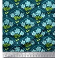 thumbnail image 1 of Soimoi Georgette Viscose Fabric Leaves,Floral & Scale Geometric Fabric Prints By Yard 42 Inch Wide, 1 of 1