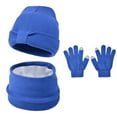 thumbnail image 4 of Childrens Winter Hats Scarf Glove Set, Warm Hat Gloves Knit Lined Neck Warmer Set for Boys and Girls, 4 of 4