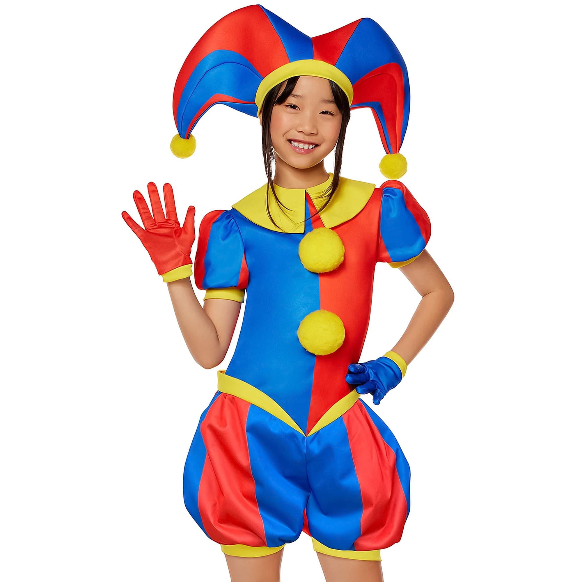 InSpirit Designs, LLC The Amazing Digital Circus Pomni Child Costume | Medium 7-8 Female