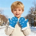 thumbnail image 2 of Snow Gloves for Boys Warm Girls Winter Gloves Waterproof Outdoor Ski Gloves for Ages 4-6 Years Boys, 2 of 9