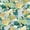 Tropical Jungle Pattern, variant on Yayeee 20oz Insulated Water Bottle Double Wall Stainless Steel with Flip Straw Lid, Green Cartoon Bee Pattern