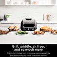 thumbnail image 3 of Ninja Foodi XL Pro 5-in-1 Indoor Grill & Griddle with 4-Quart Air Fryer, Roast, and Bake, IG600, Black, 3 of 11