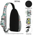 thumbnail image 3 of Crossbody Sling Backpack for Women Men Rainbow Art Shark Shoulder Sling Crossbody Casual Chest Bag for Travel Sports Running Hiking, 3 of 6