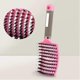 thumbnail image 3 of Detangling hairbrush Curved hairbrushes women, vented hairbrush hair styling - hairbrush, 3 of 3